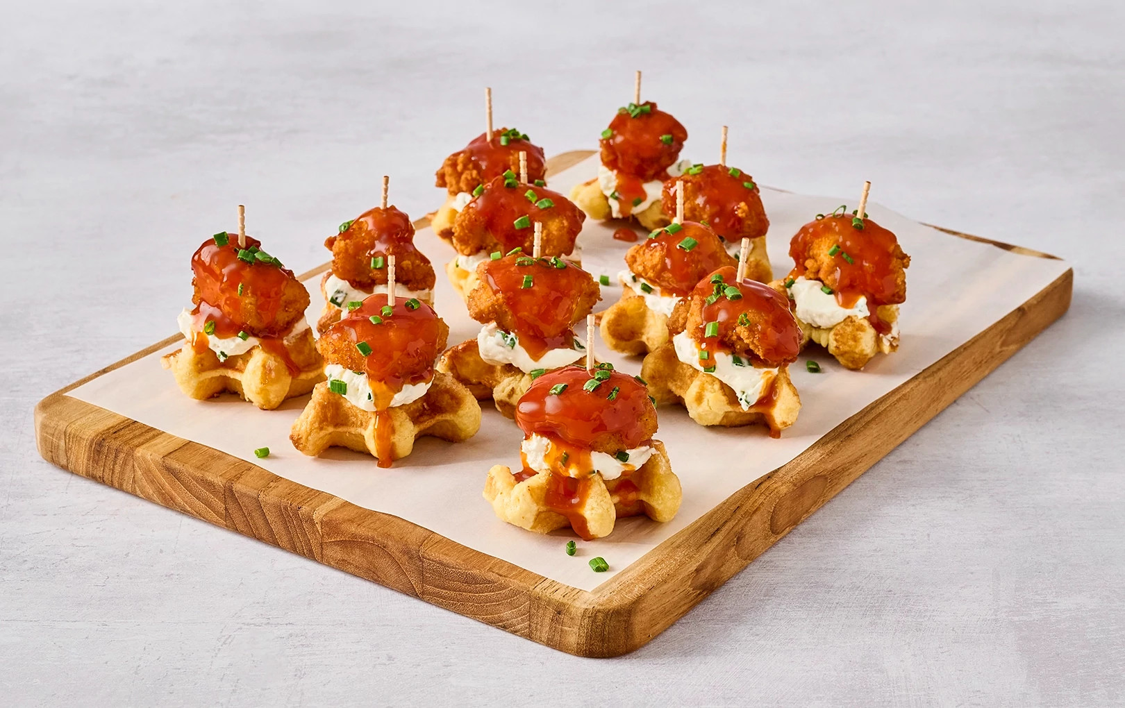 Chicken and Waffle Bites