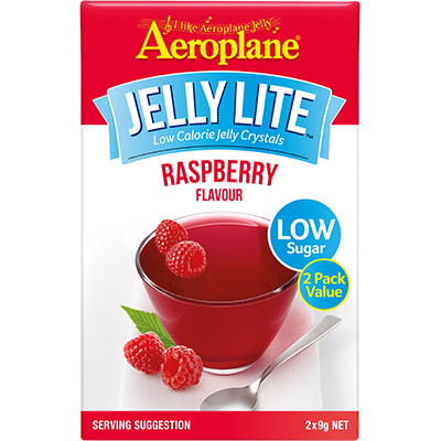 Aeroplane Jelly Lite Raspberry Flavoured Jelly Crystals