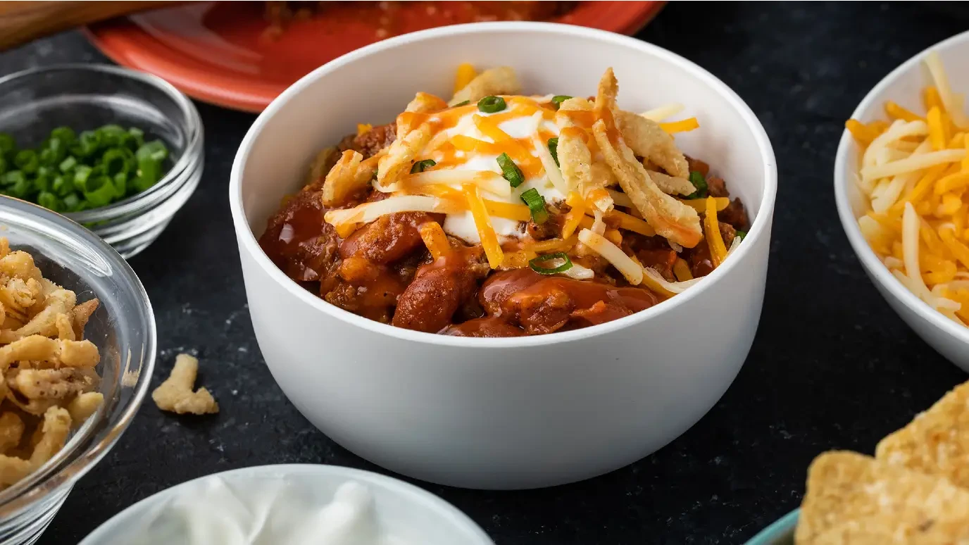 Easy Slow Cooked Chili