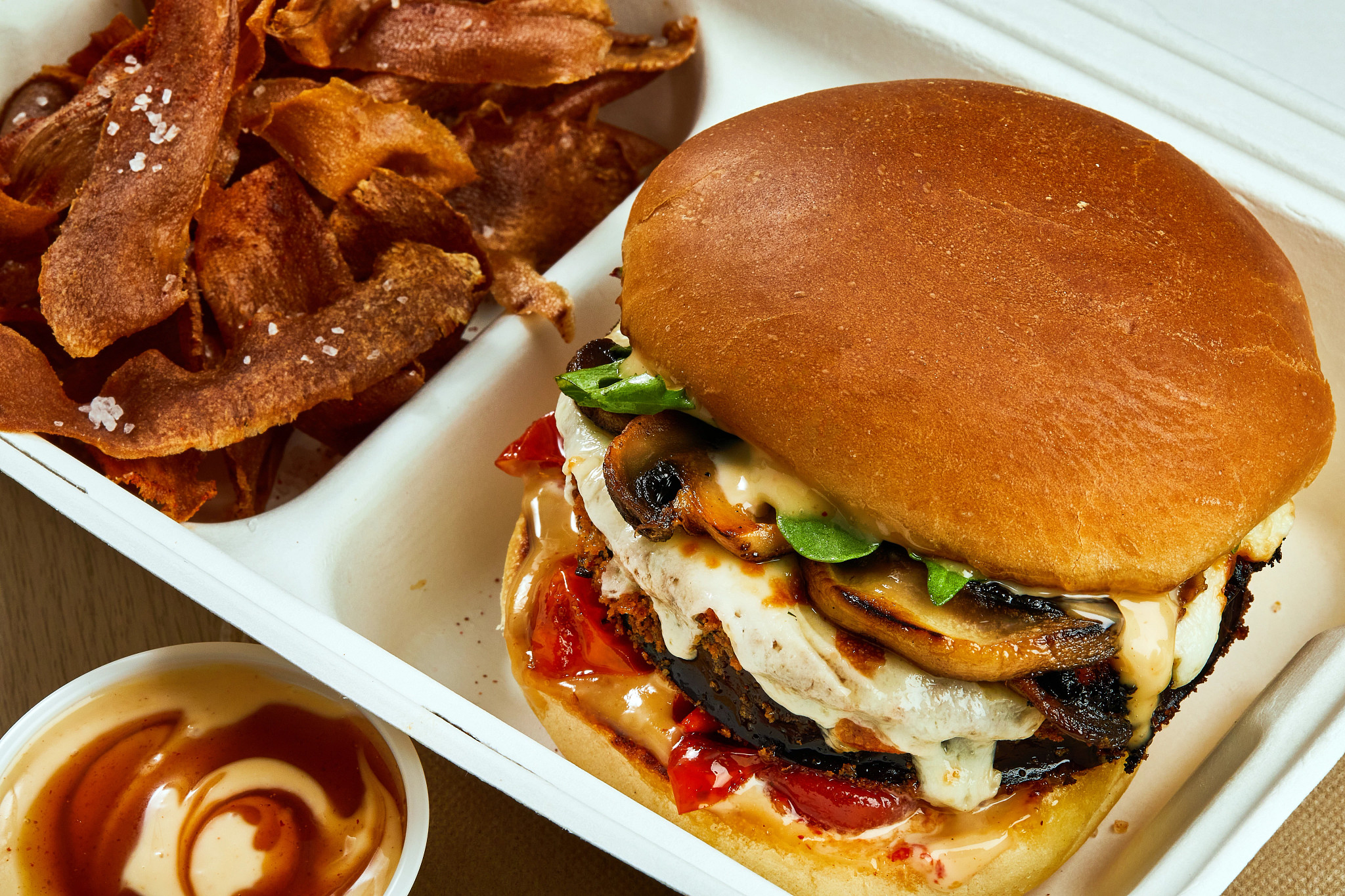 Eggplant Burger
