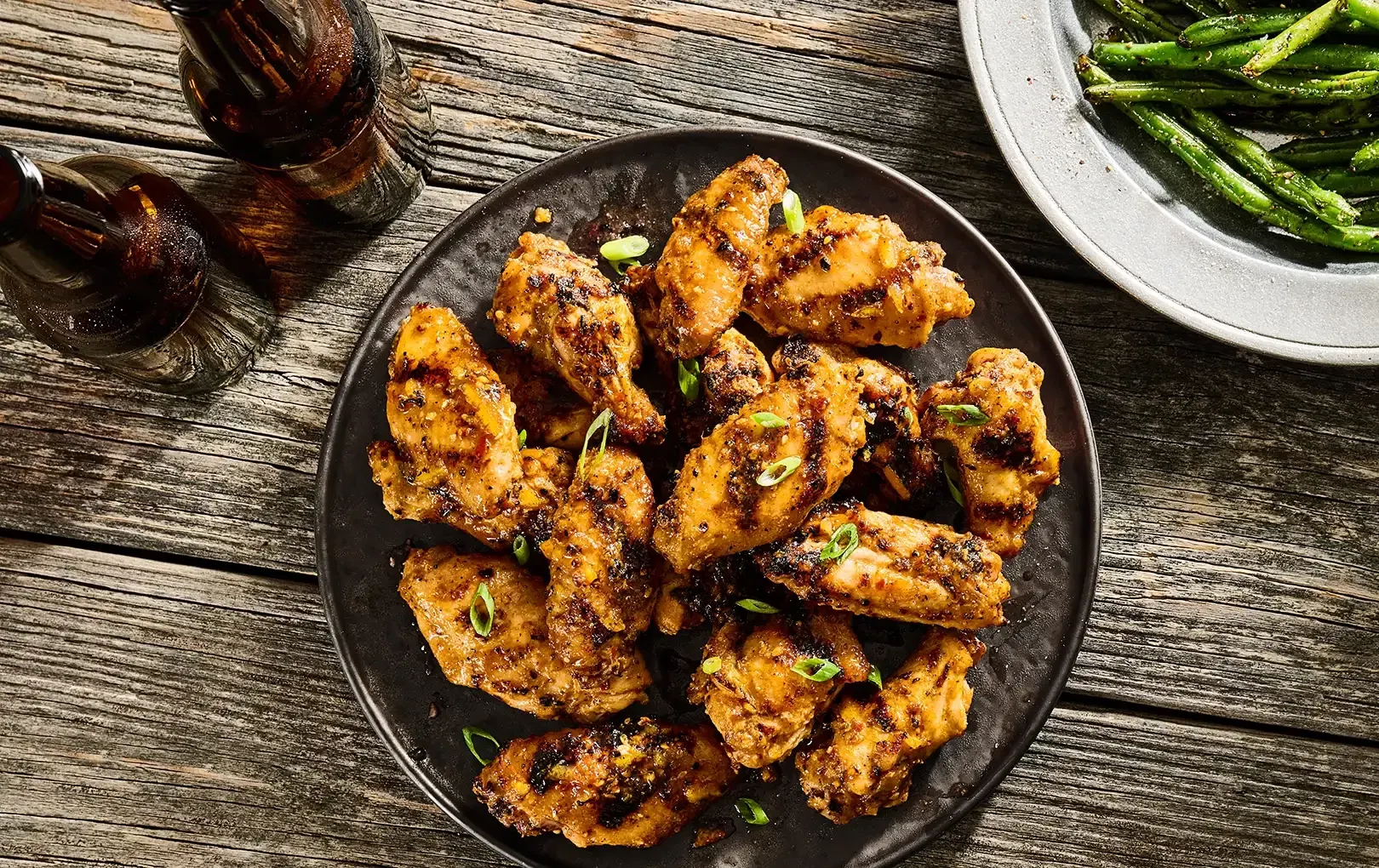 Grilled Red Chili Sesame Wings