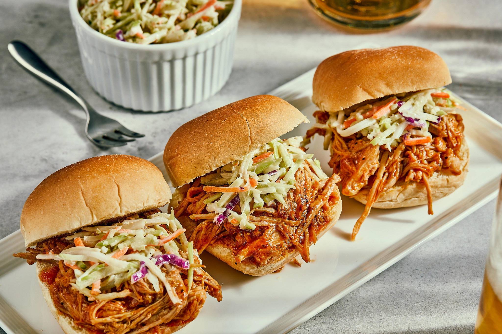 Smokehouse Maple Pulled Pork Sliders