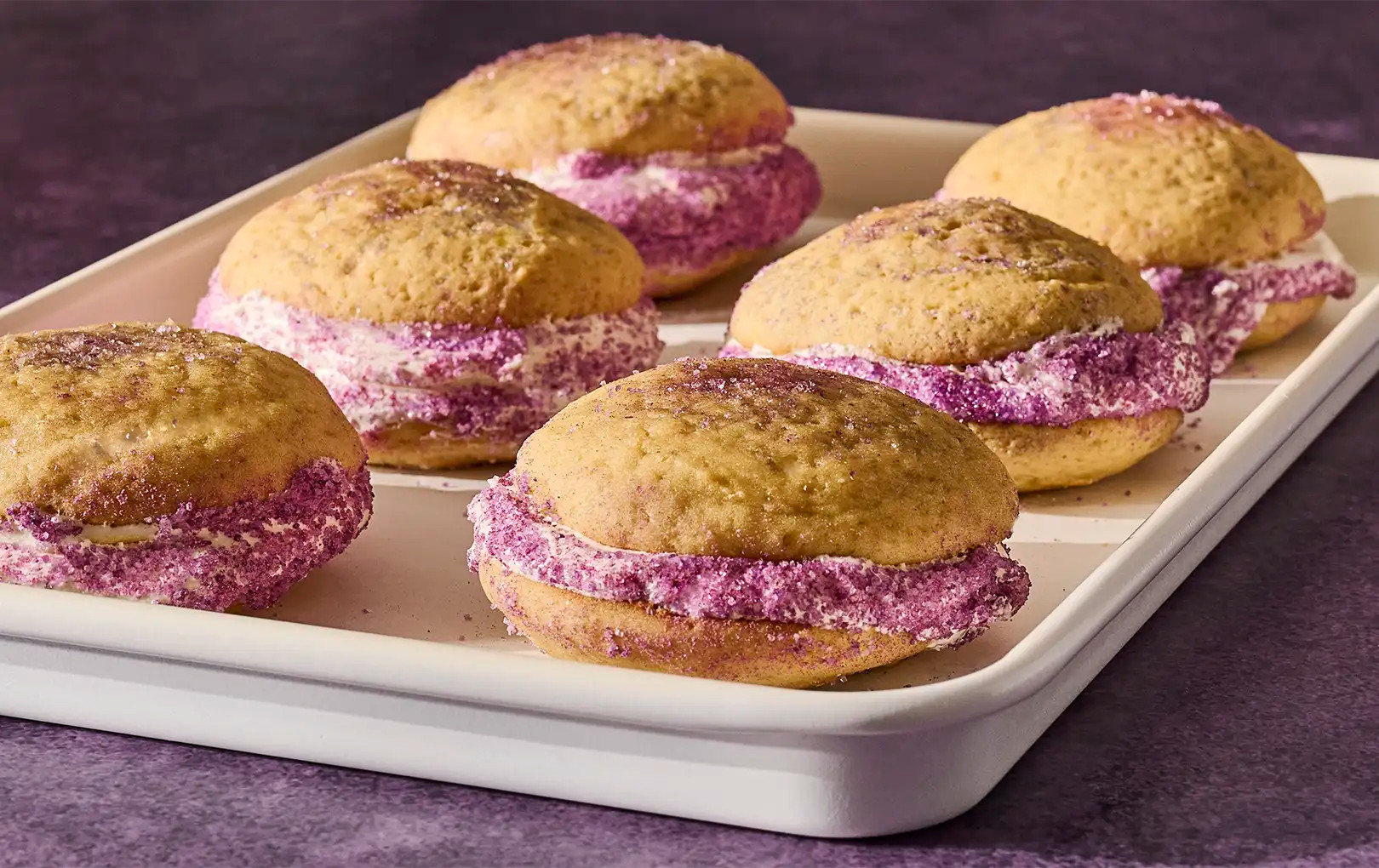 Black Currant Whoopie Pies