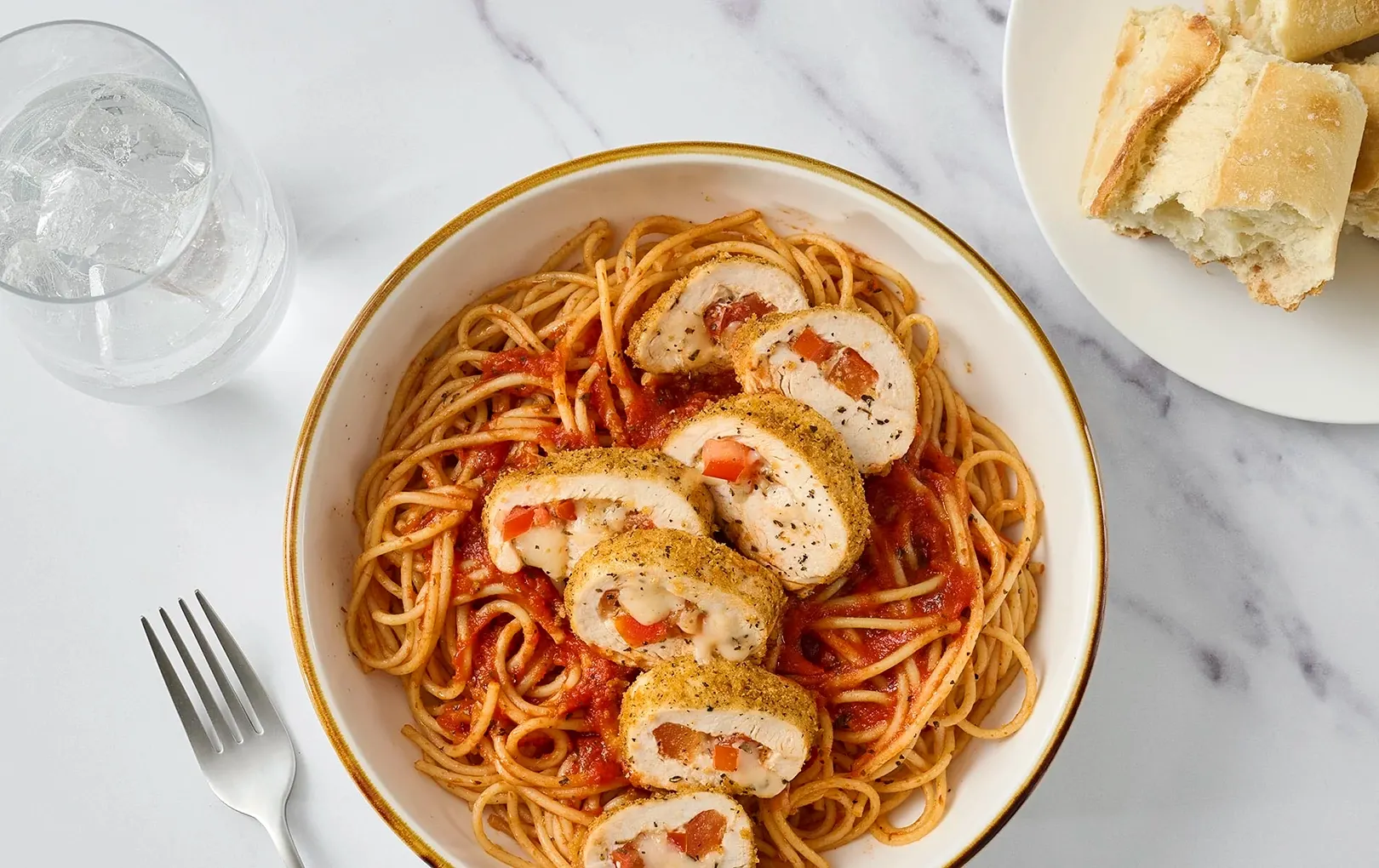 Chicken Parmesan Rollatini