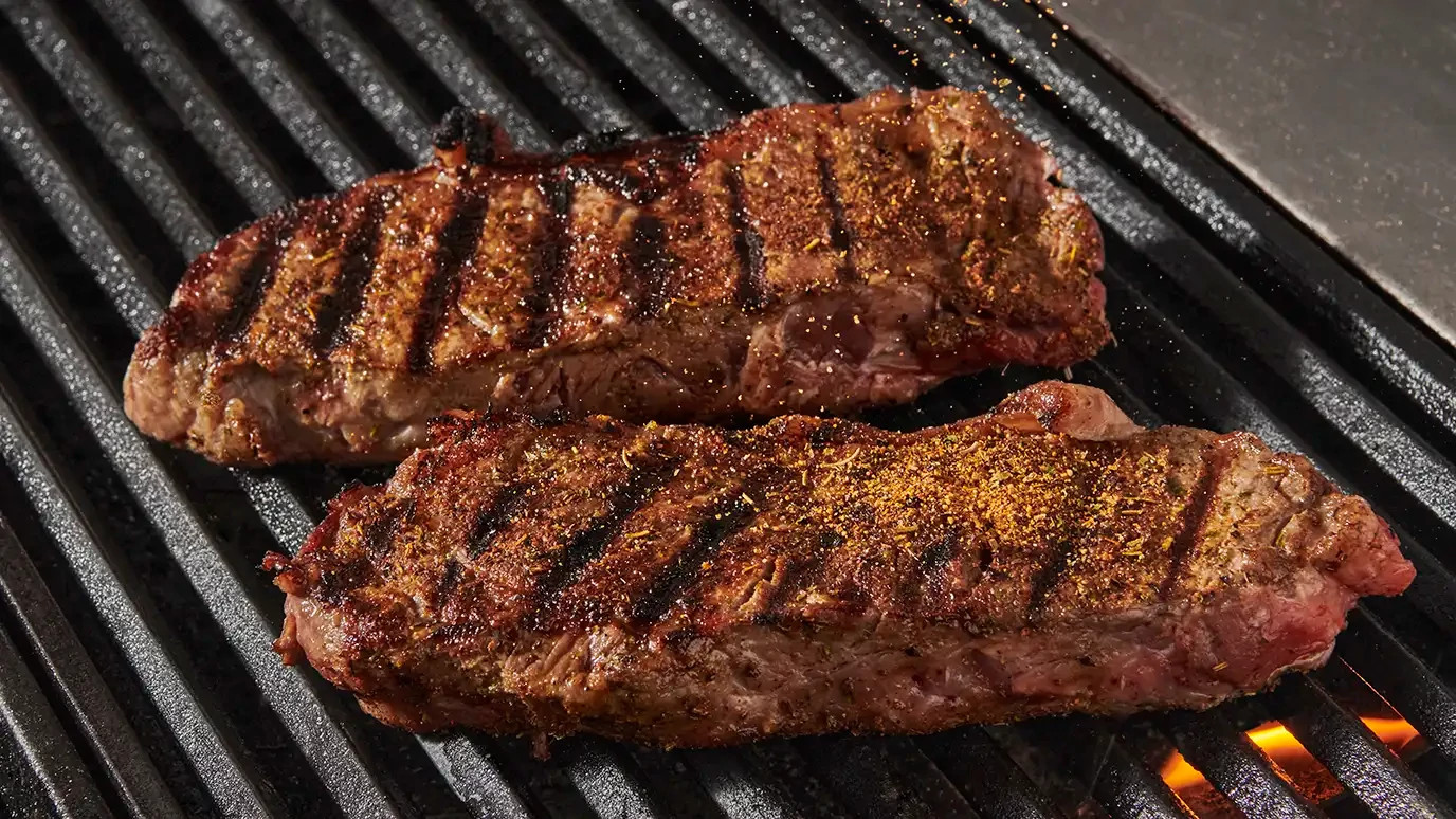 Grilled Chili Garlic Strip Steak