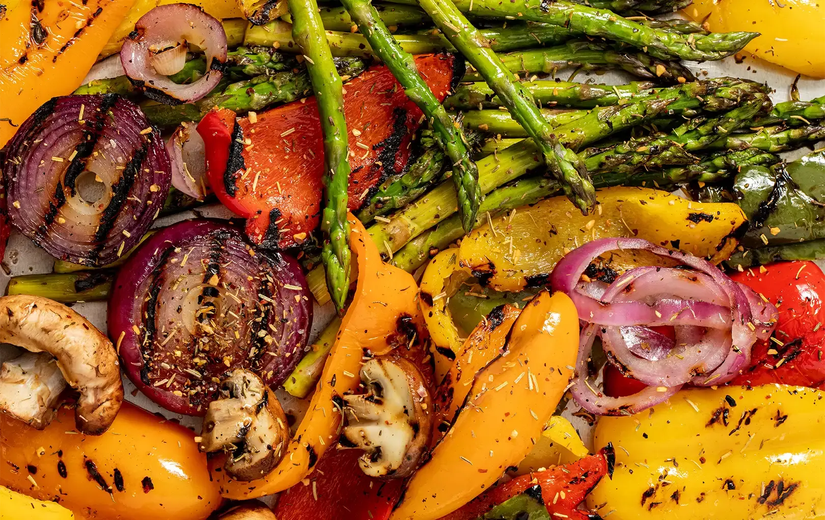 Garden Herb Grilled Veggies
