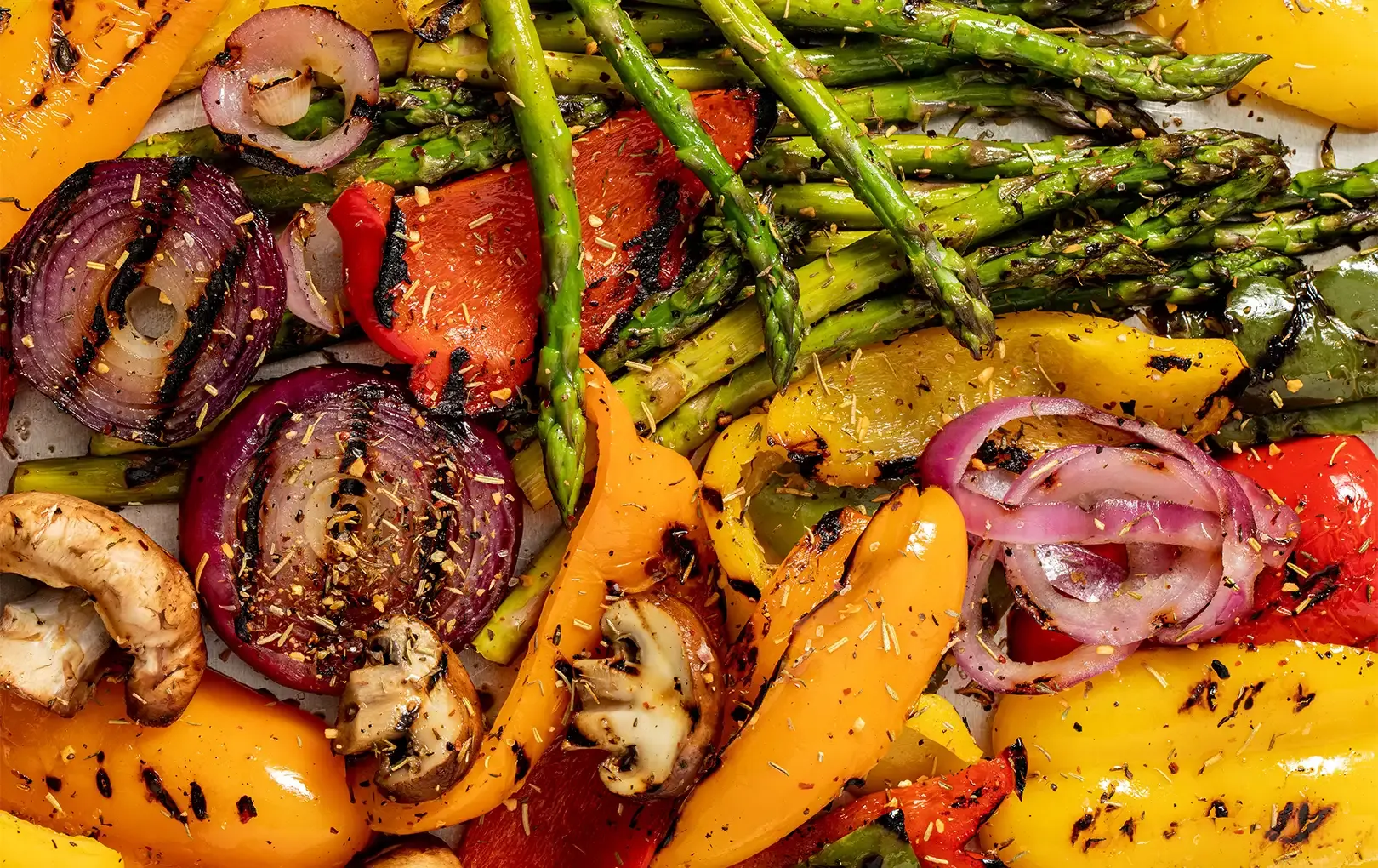 Garden Herb Grilled Veggies