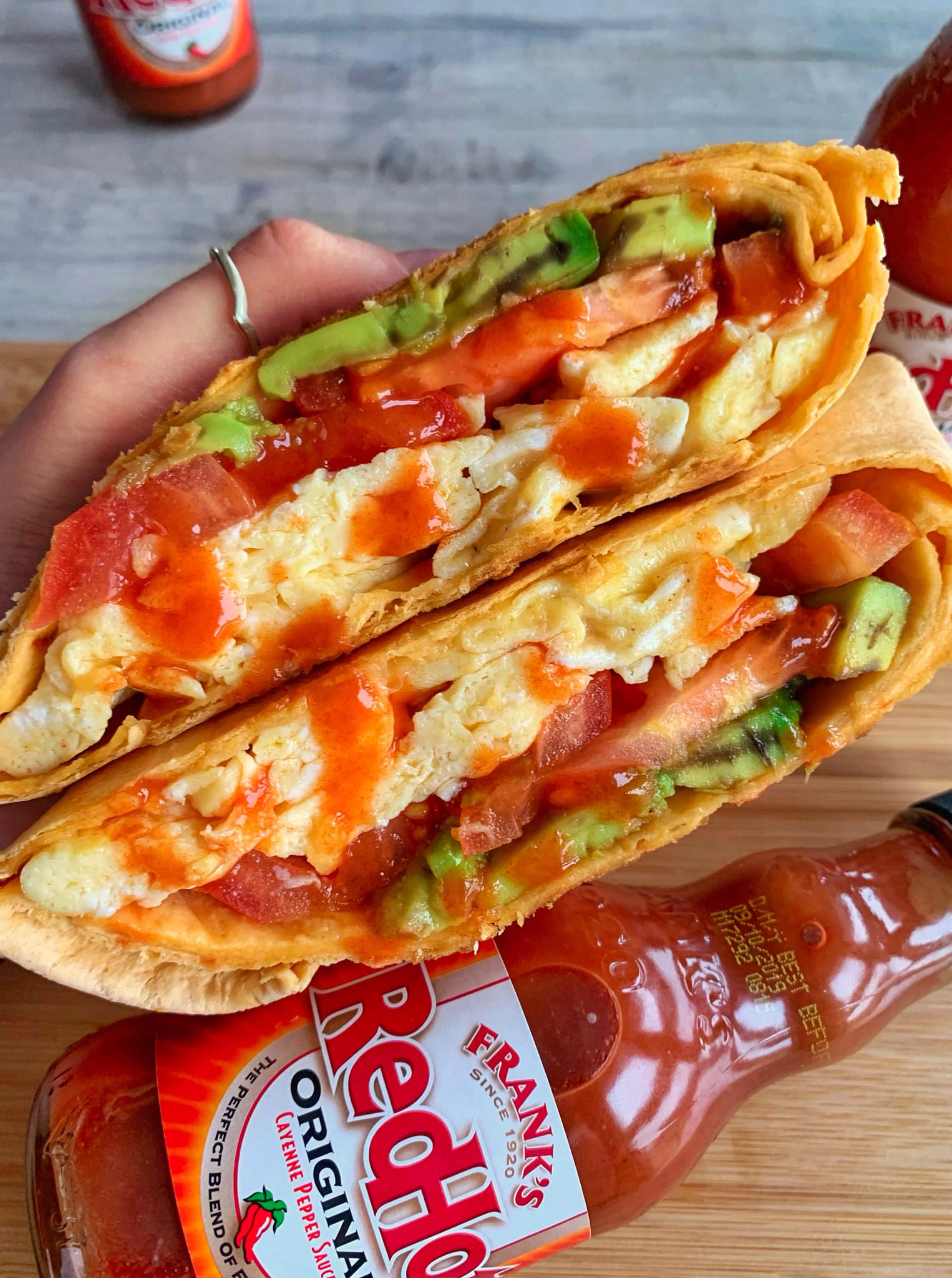 FitWaffle’s Breakfast crunch wrap