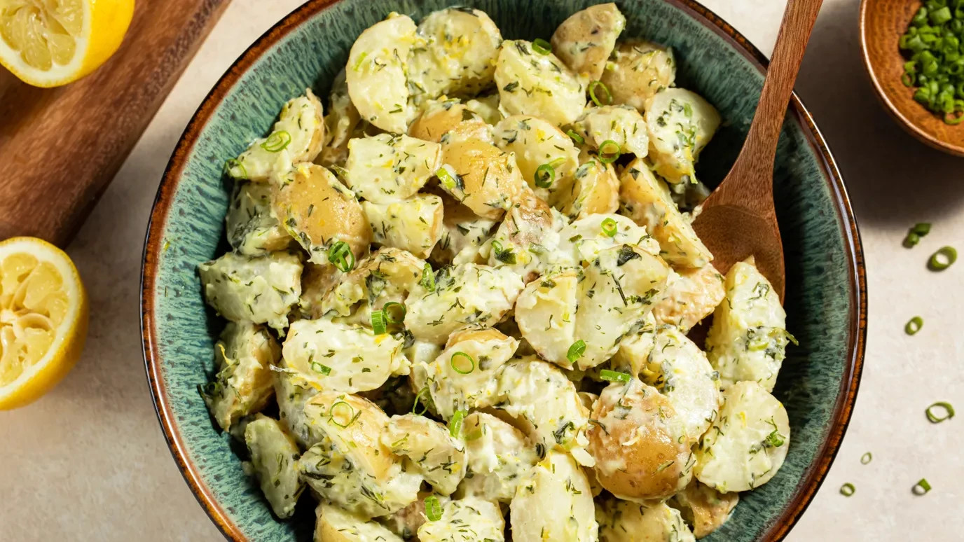 Dill and Parsley Potato Salad