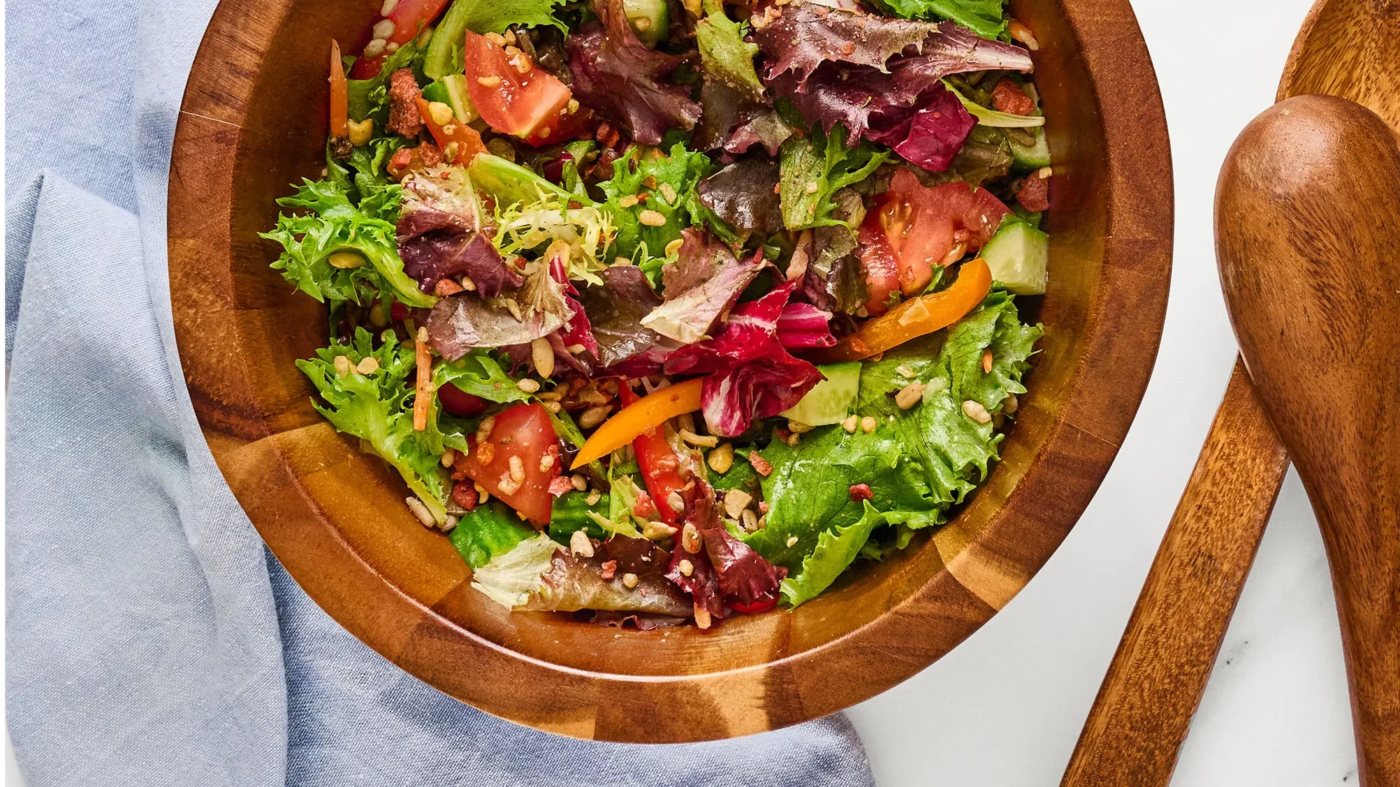 Green Salad with Bac'n