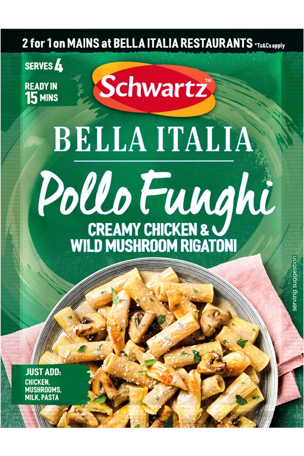 Bella Italia Pollo Funghi Recipe Mix