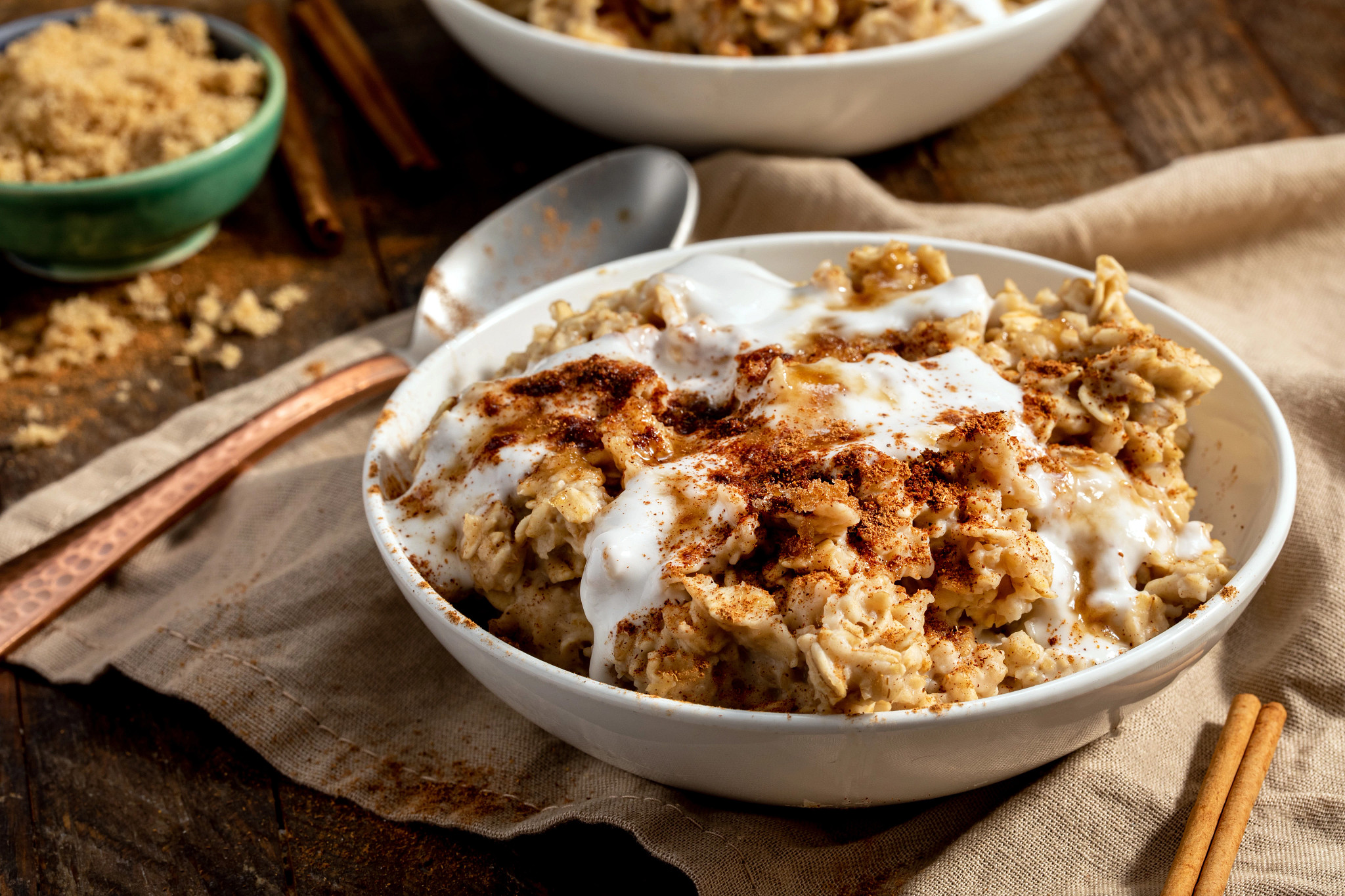 Pumpkin Pie Spice Oatmeal With Coconut Milk Mccormick