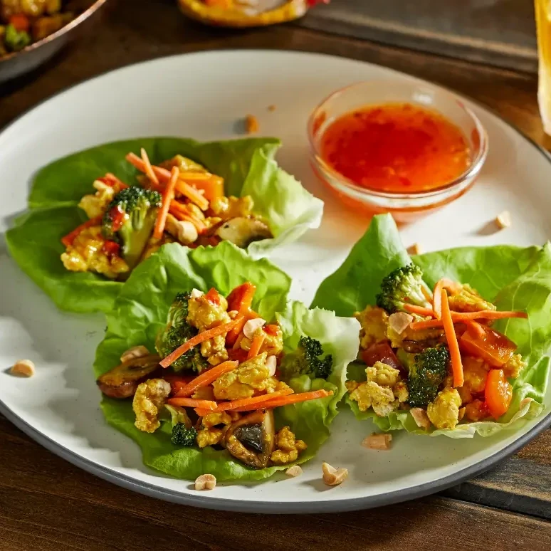 Franks RedHot Chicken Lettuce Wraps Franks RedHot Chicken Lettuce Wraps