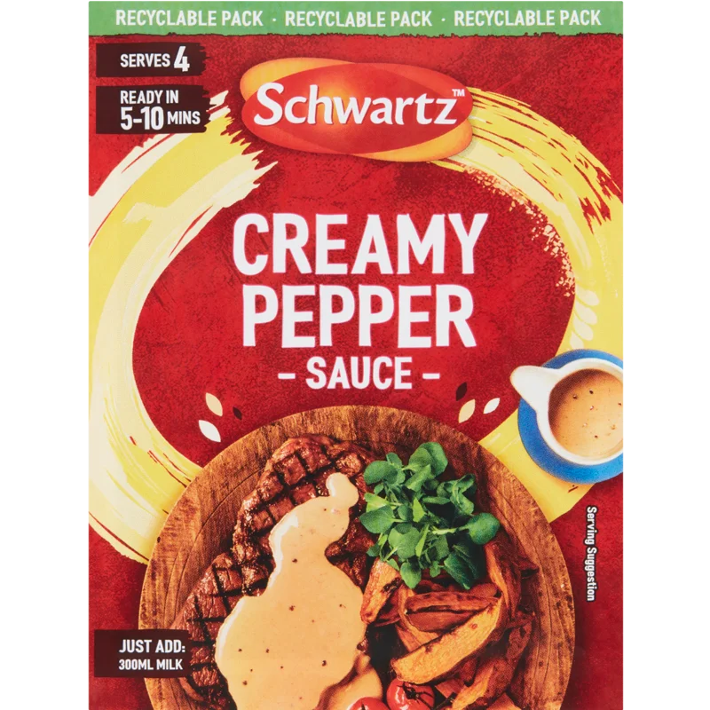 Schwartz product packaging