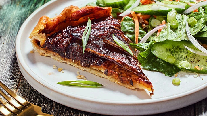 Gochujang Eggplant Galette