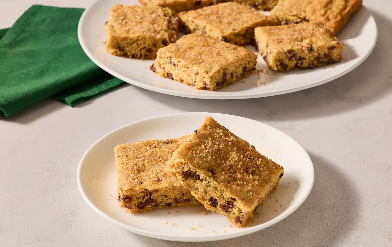 Dulce de Leche Blondie Bars