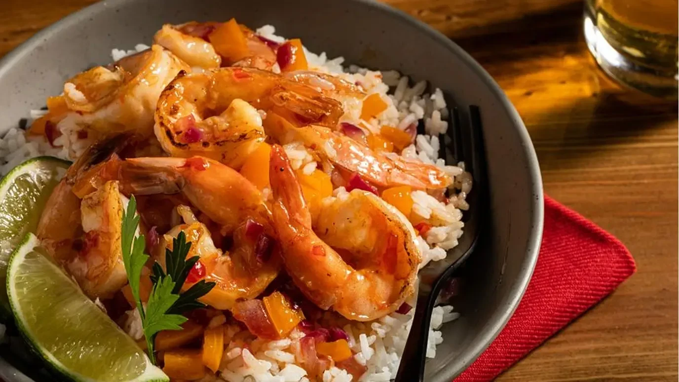 Sweet Chili Shrimp Stir Fry