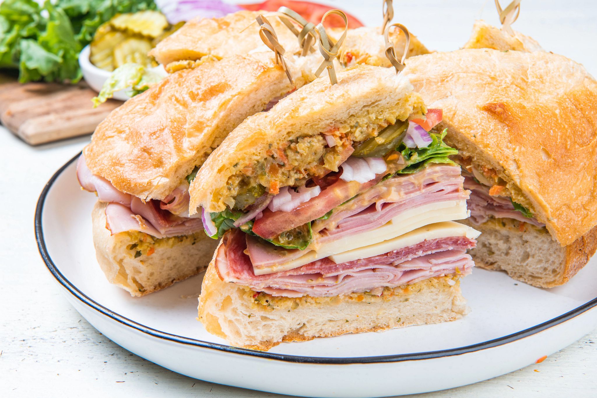 Honey Mustard Muffaletta