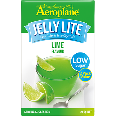 Aeroplane Jelly Lite Lime Flavoured Jelly Crystals