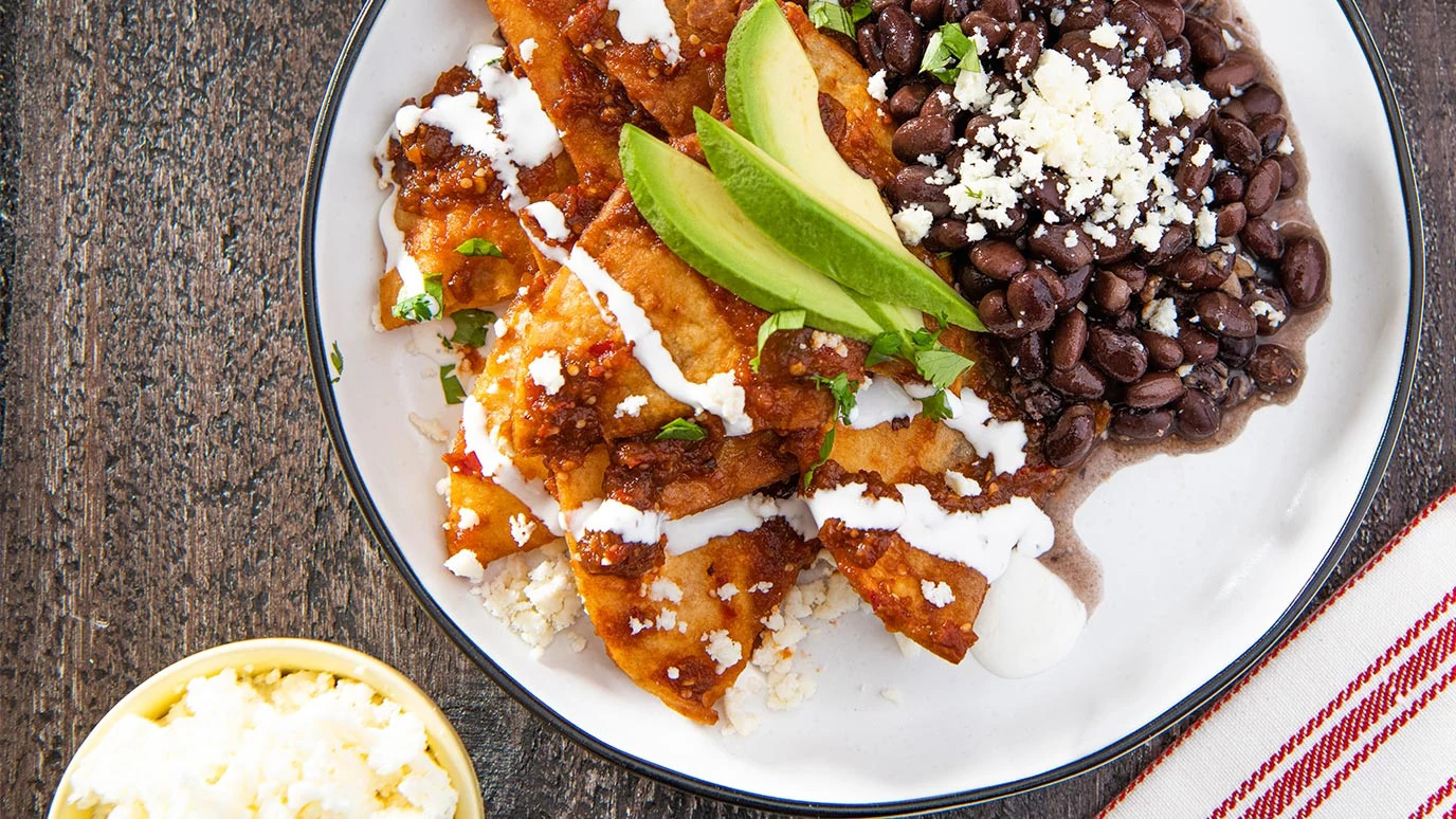 Chilaquiles Rojos