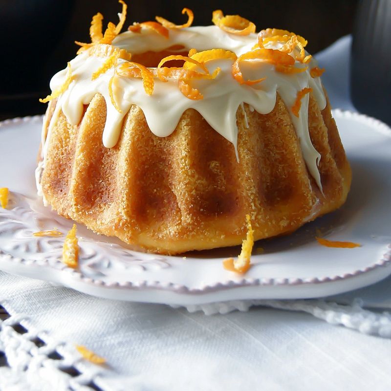 Chiffon Cake al Mandarino e Cannella