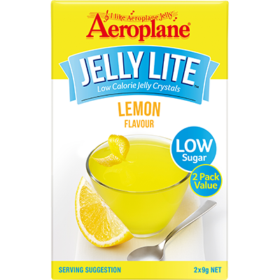 Aeroplane Jelly Lite Lemon Flavoured Jelly Crystals