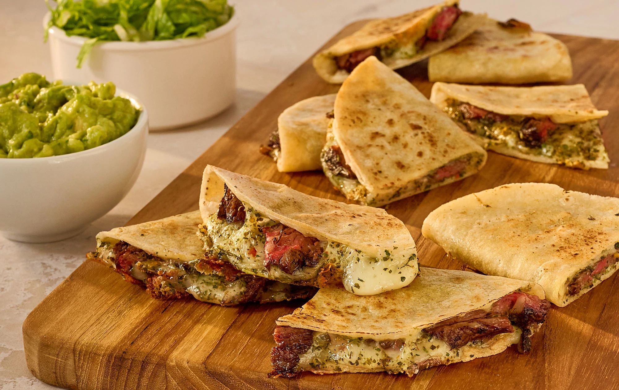 Chimichurri Steak Quesadillas