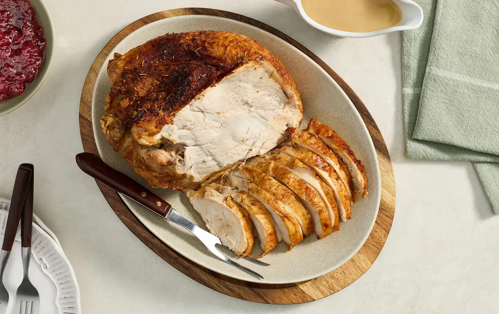 Black Pepper and Beer Brined Turkey