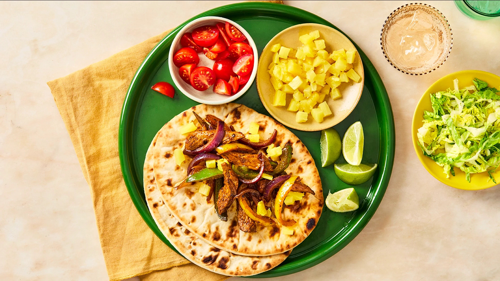 Jamaican Jerk Pork Wrap