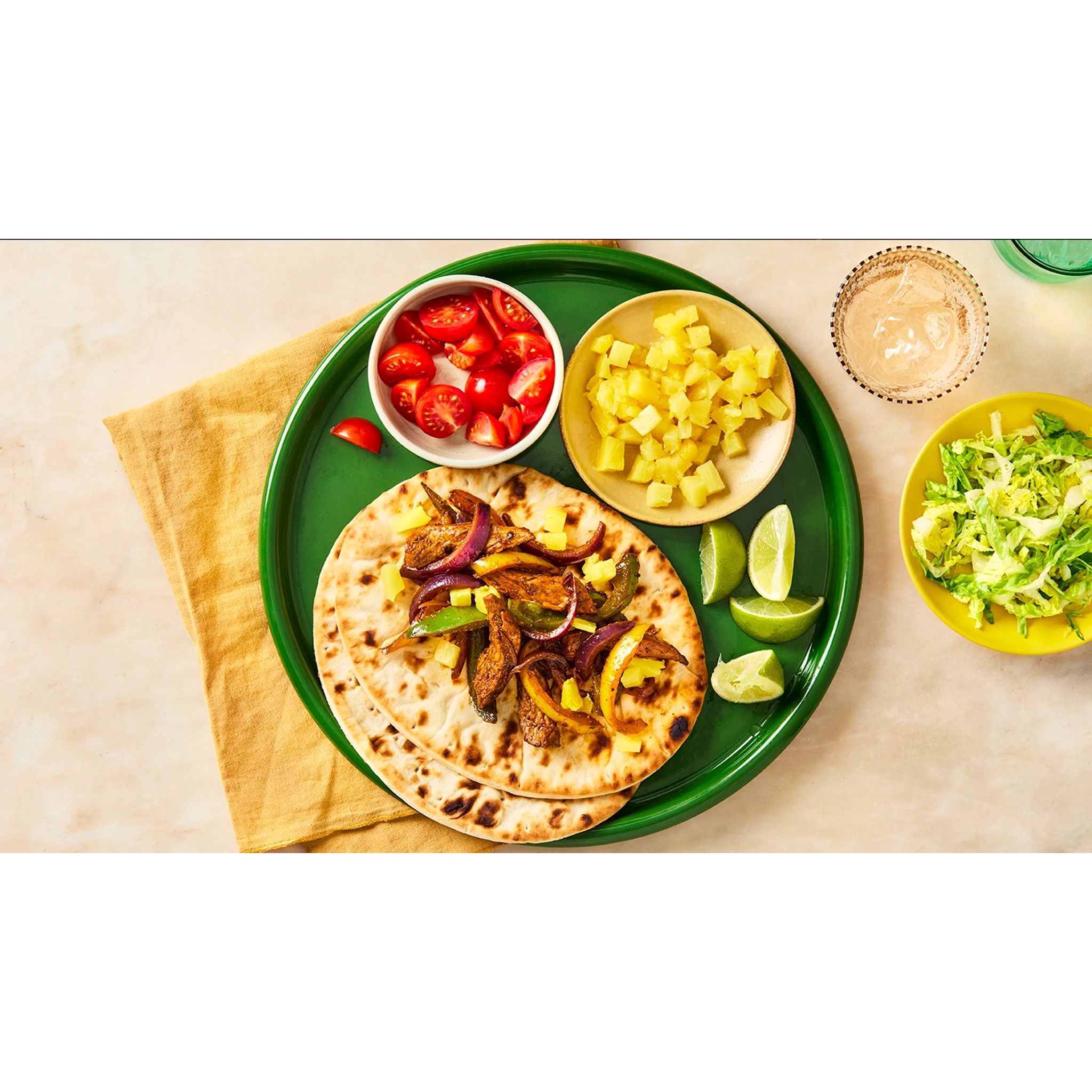 Jamaican Jerk Pork Wrap