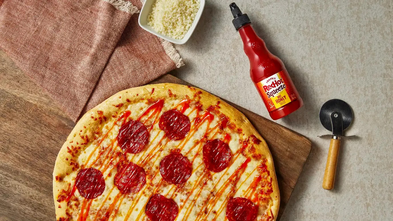 Hot Honey Pepperoni Pizza