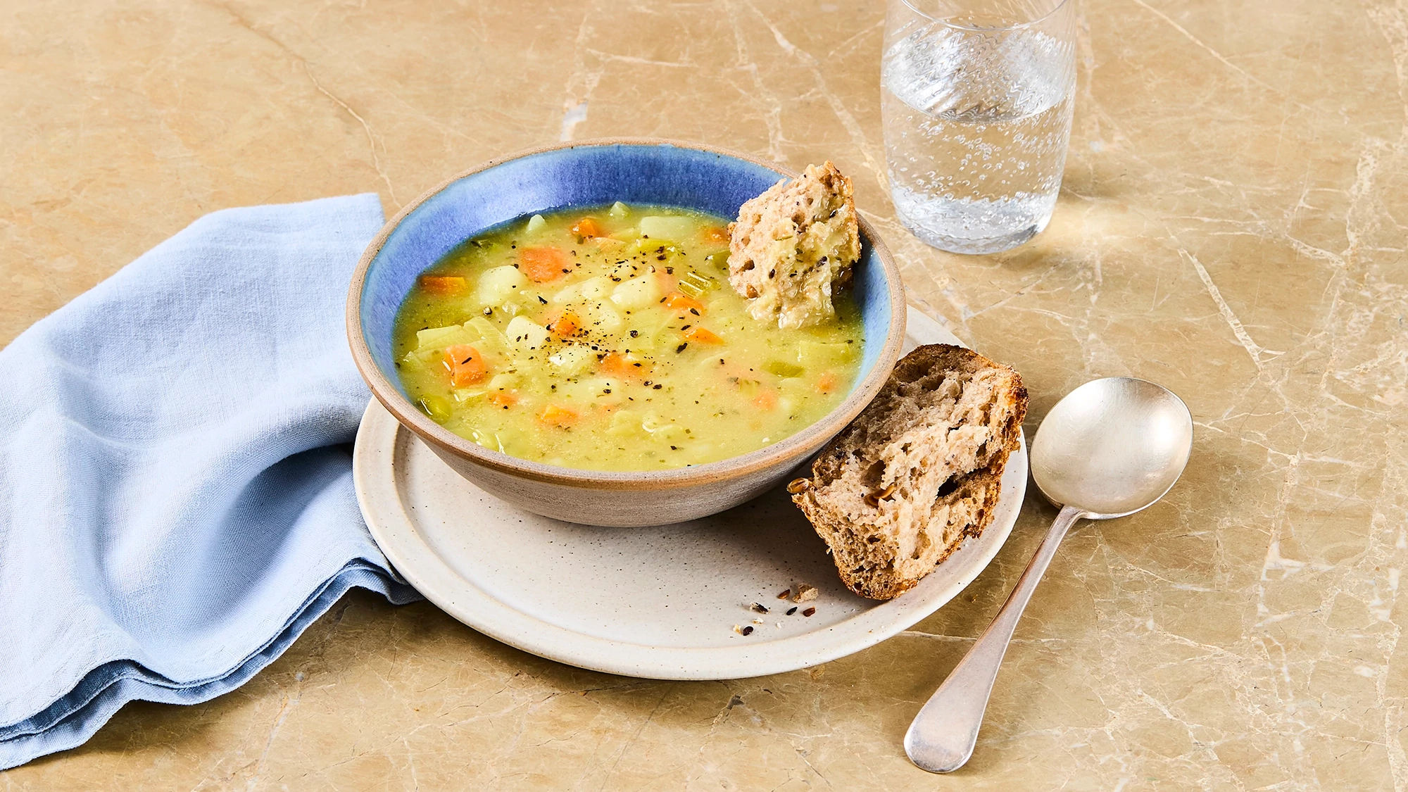 Easy Homemade Vegetable Soup Recipe