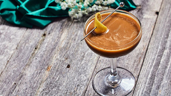 Chicory Coffee and Elderflower Mocktail