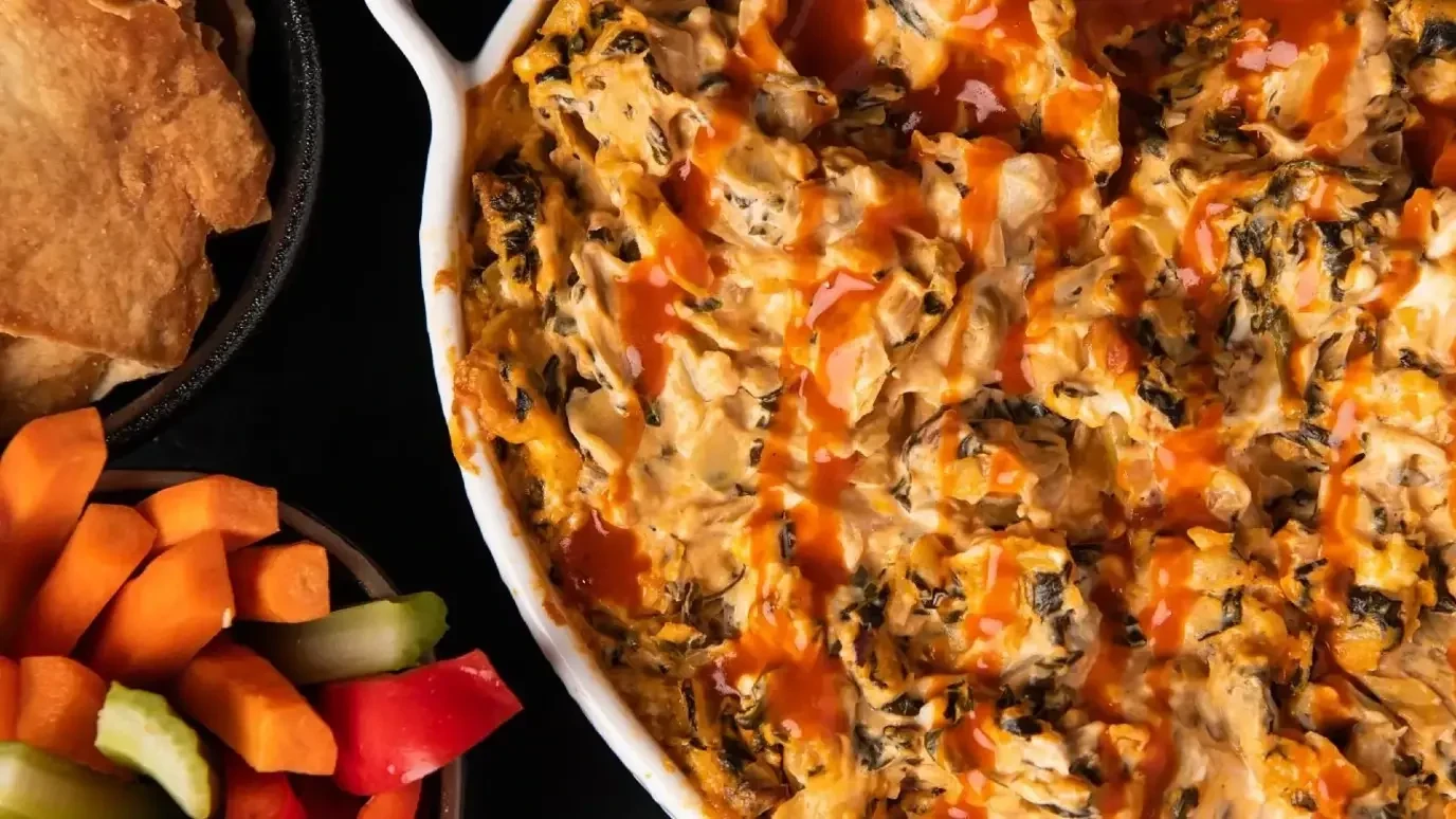 Buffalo Spinach and Artichoke Dip Recipe