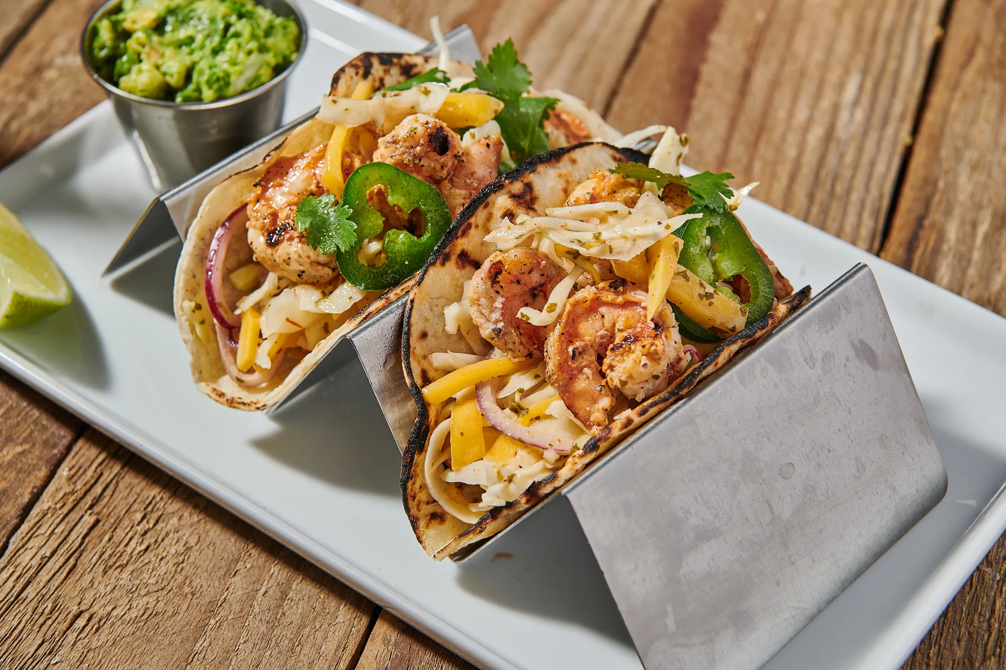 Mojito Lime Shrimp Tacos