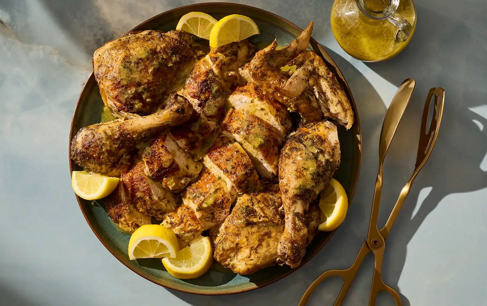 Roasted Spatchcock Chicken