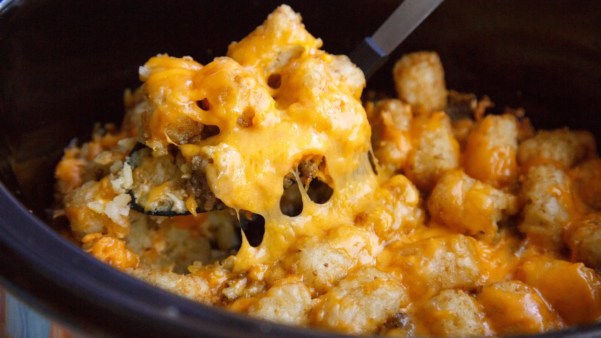 Slow Cooker Breakfast Tot Casserole