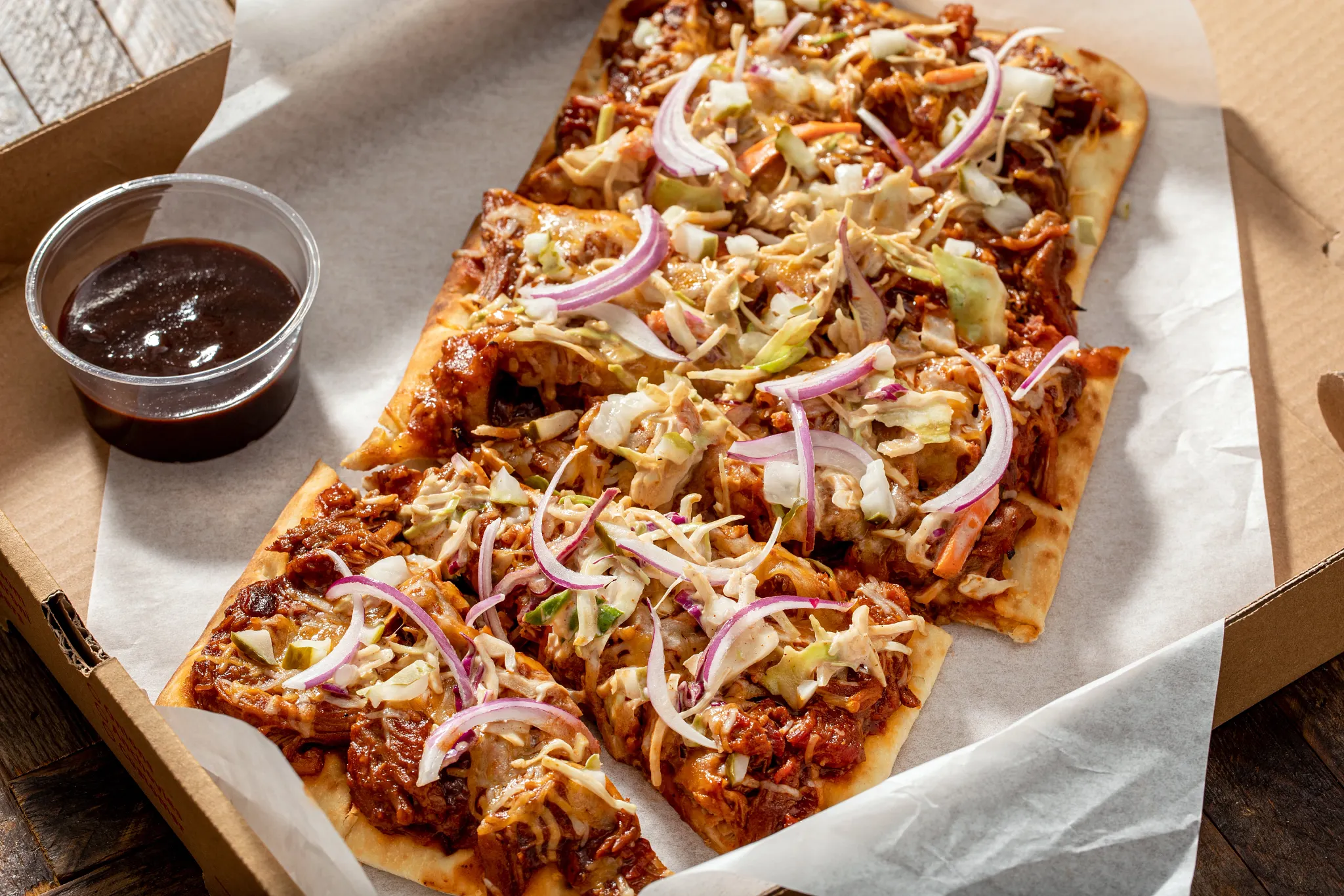 BBQ Pulled Pork Flatbread