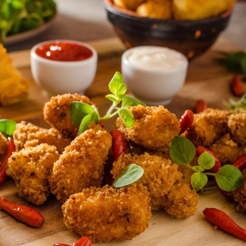 Croquettes pimentées de morue