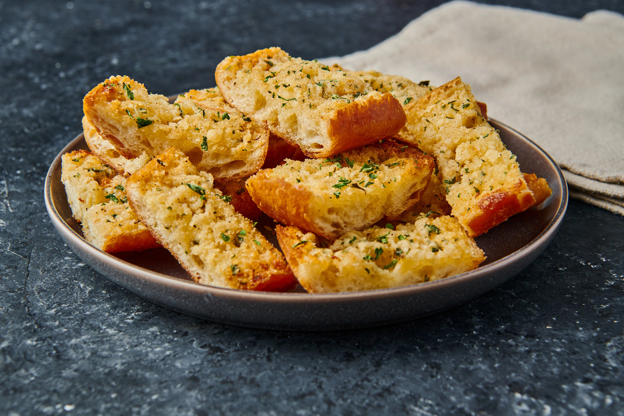 Garlic Bread with Parsley