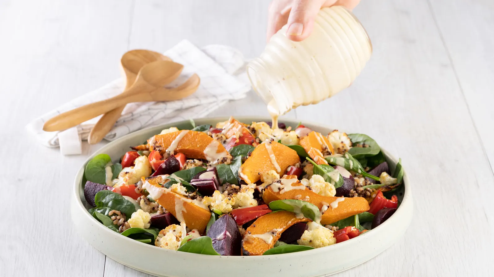 Zesty Hummus Dressing