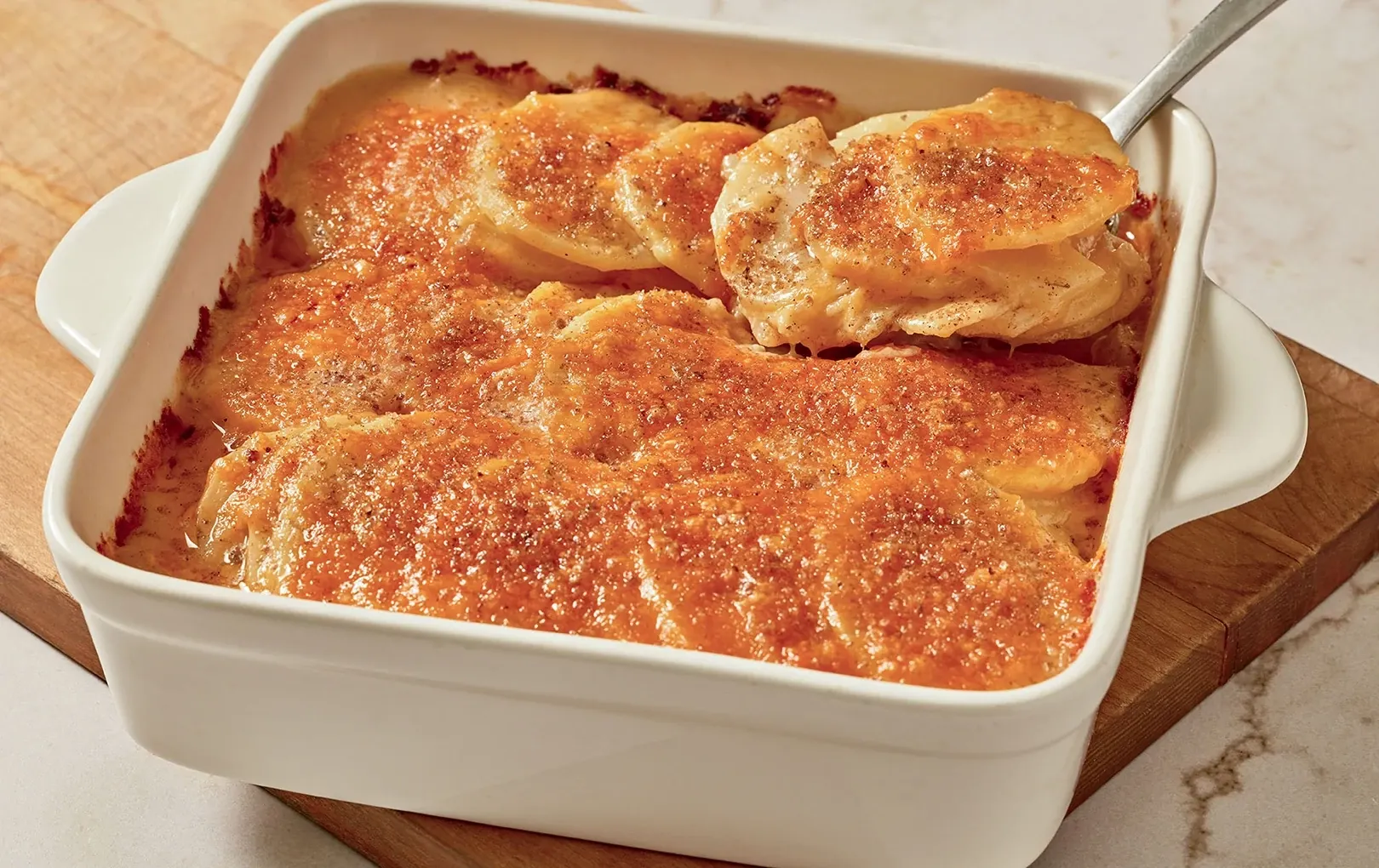 Smoky Scalloped Potatoes