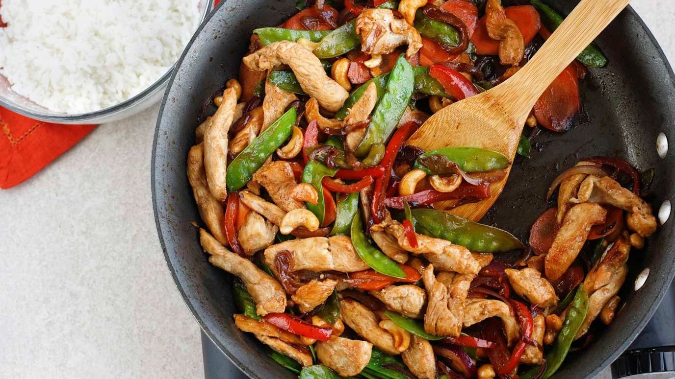 Cashew Chicken Stir-Fry