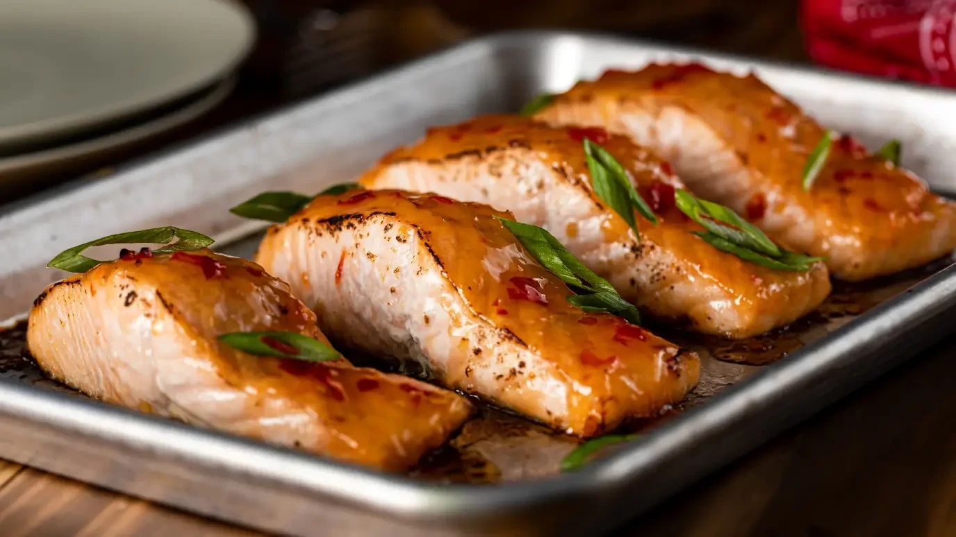 Sweet Chili Glazed Salmon