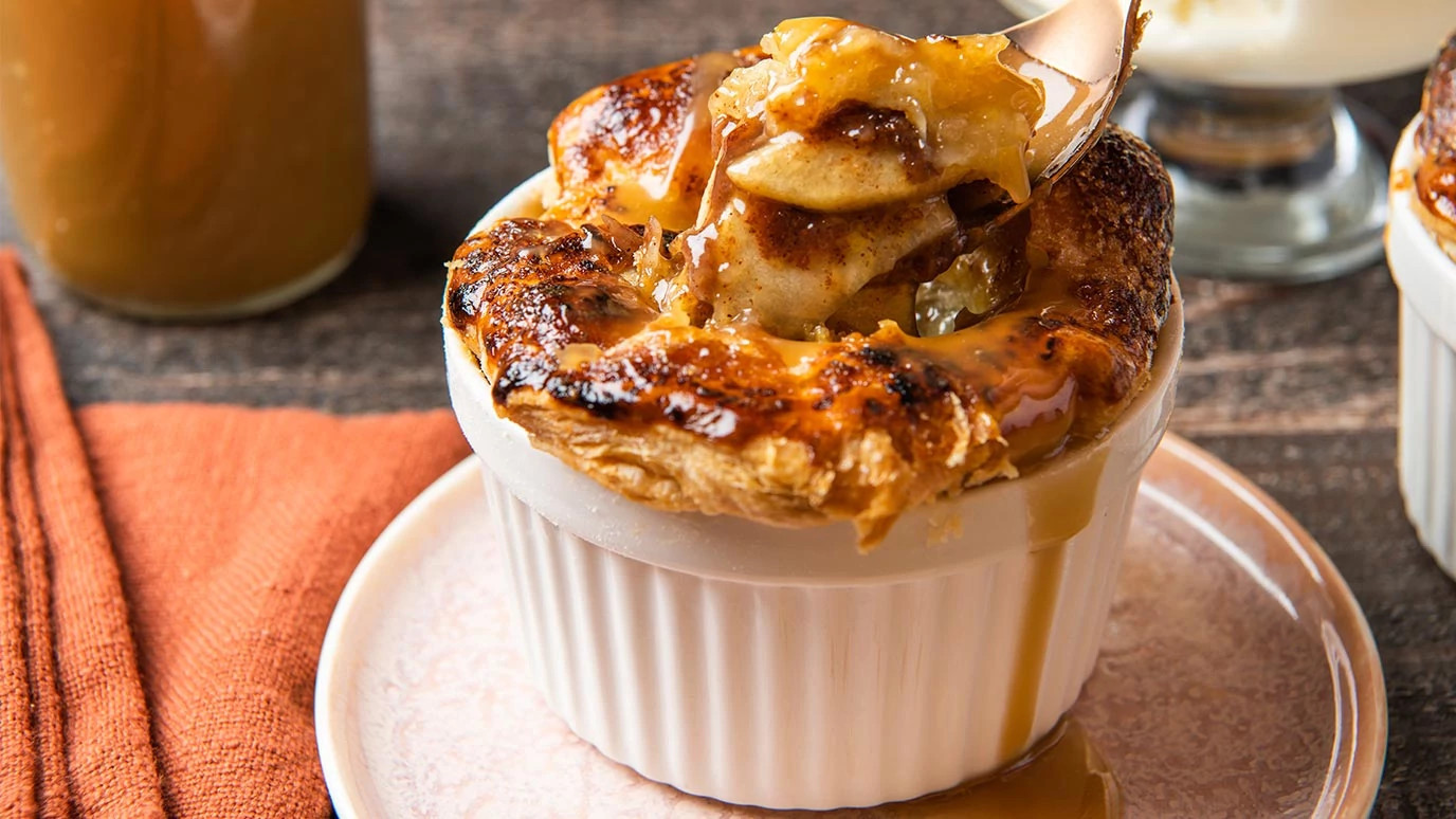 Salted Caramel Mini Apple Pies