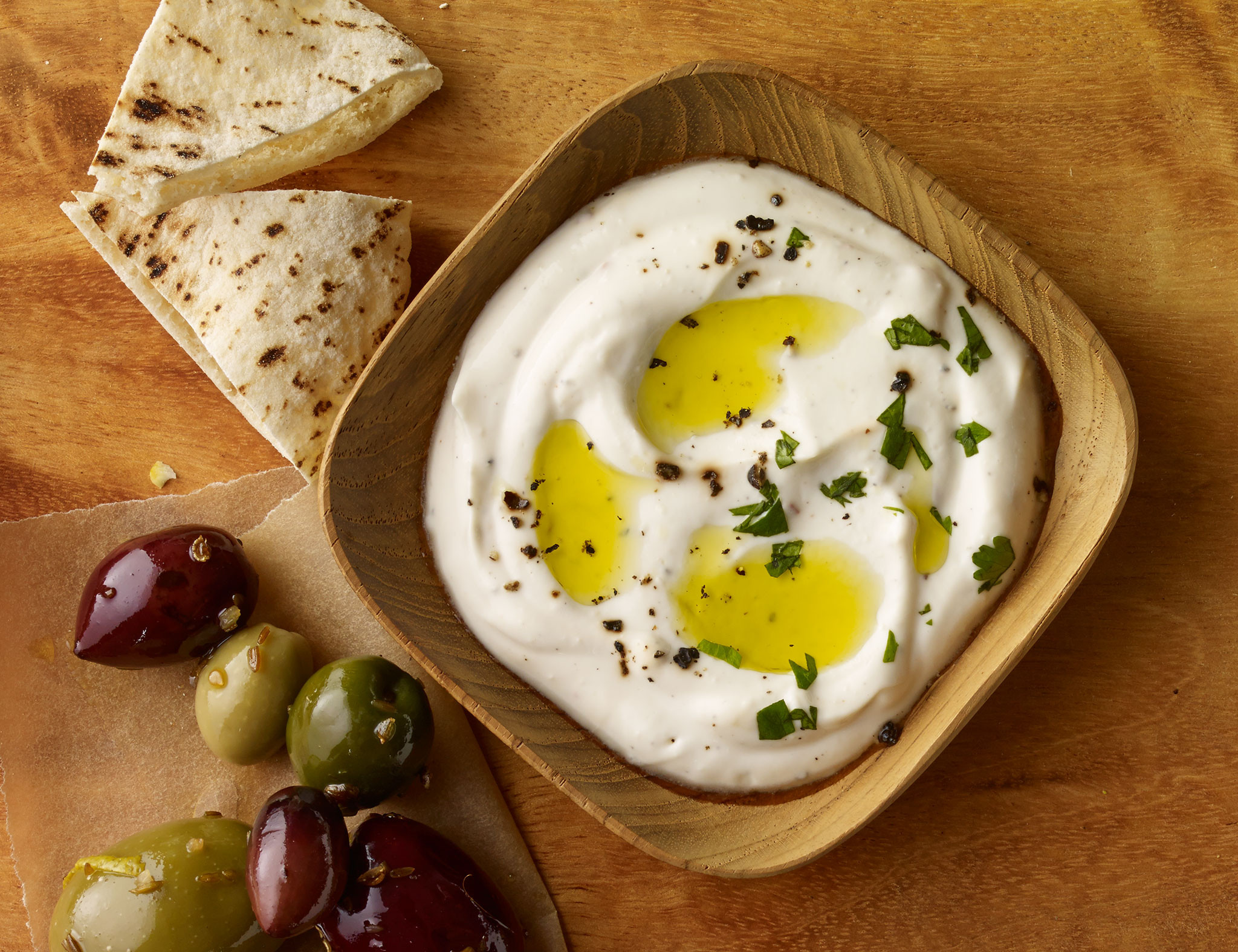 Garlic Pepper Labneh