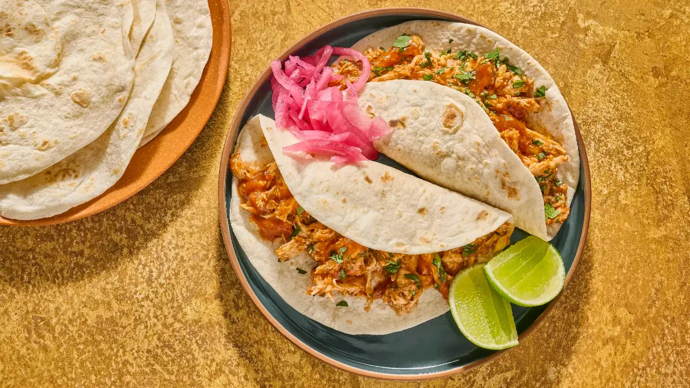 Shredded Chicken Tacos