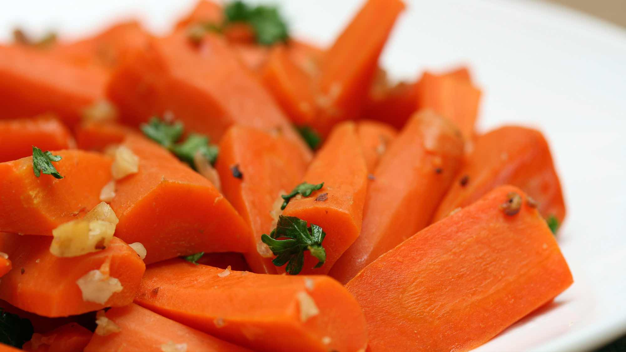 RECETTE carottes vichy a l orientale