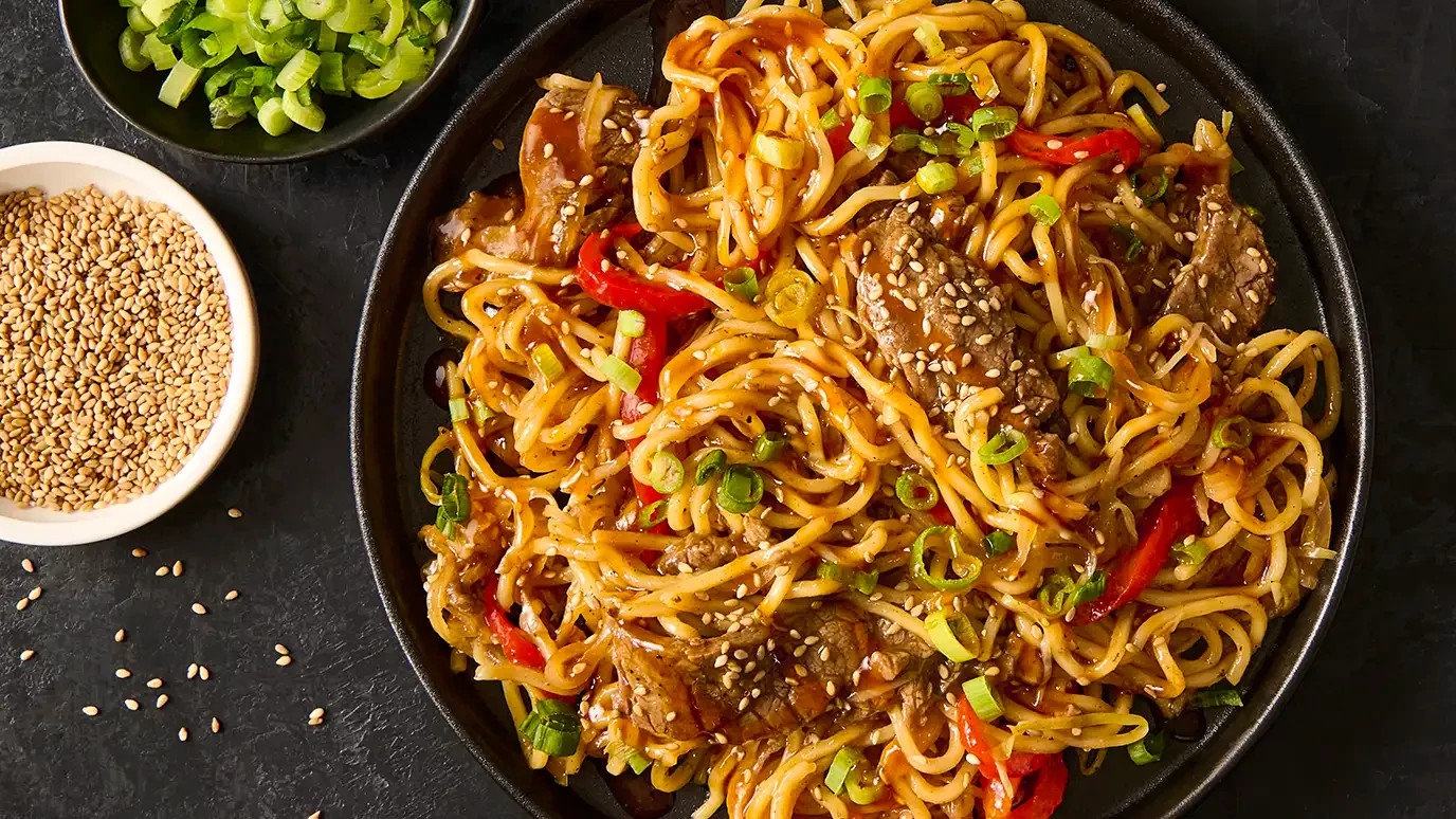 Korean BBQ Noodles