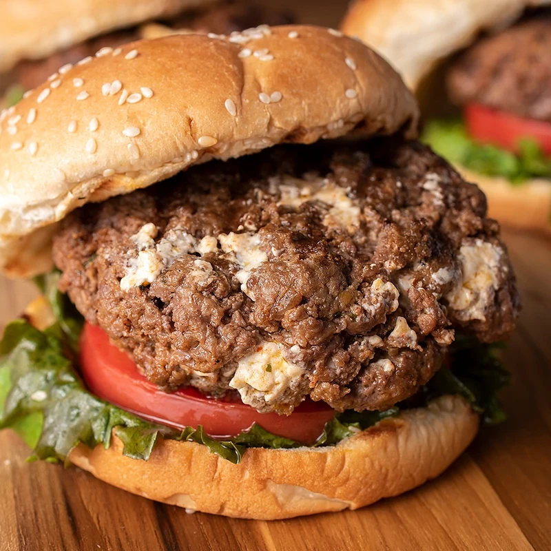 Franks RedHot Hamburgers Farcis au Fromage